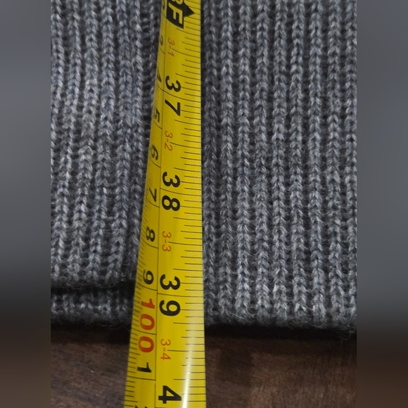 Expess Gray Double-Breasted Women's Coat Sz.M - Picture 8 of 10